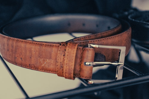 Navy canvas webbing belt