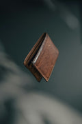Tan leather card holder